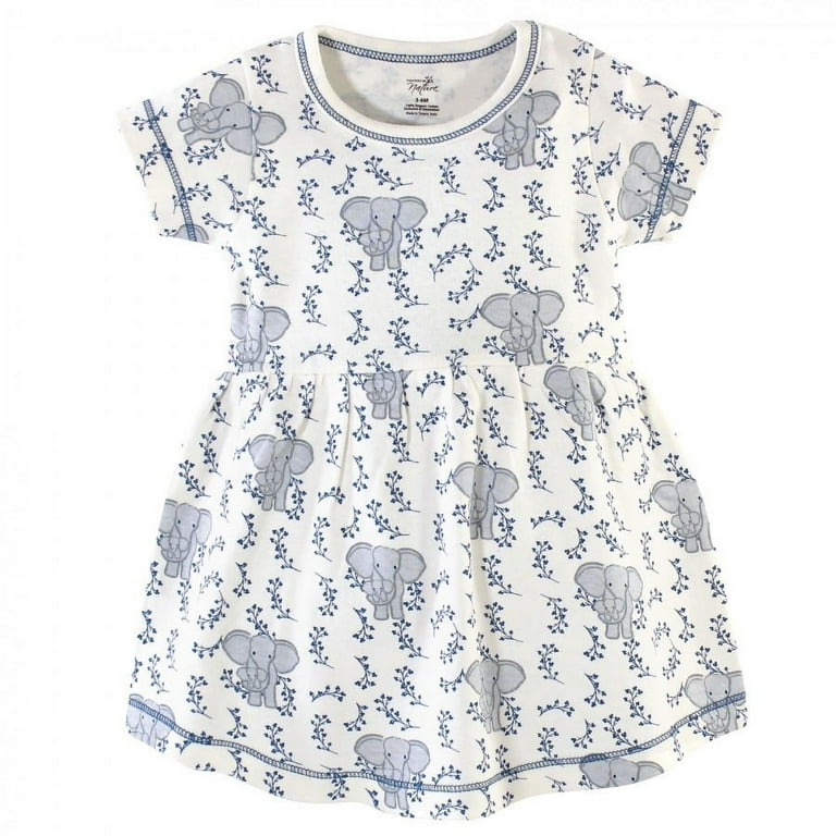 blue elephant dress Womens Blue Elephant Polyster Dress New With Tag Size S 6-8