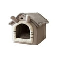 thumbnail image 2 of RKSTN Foldable Dog House Indoor Memory Sponge, Cozy Dog Bed with Cushion for Small Medium Large Dogs Cats, Winter Warm Cat Nest Puppy Cave Sofa Pet Products, 2 of 6