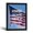 Black, variant on Patriotic Picture Frame, Honor Sacrifice Family Country Flag Decor