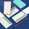 thumbnail image 3 of Roating Empty Watercolor Palette Portable Paint Box Painting Paint Tray Box for Travel Gouache Oil Acrylic Painting, 3 of 9