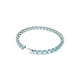 thumbnail image 4 of Pulsera de tenis Swarovski Matrix con cristal azul aguamarina claro, 4 of 4