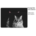 thumbnail image 5 of WIRESTER 13.77x10.23 in Rectangle Mouse Pad with Non-Slip Rubber Base for Computers, Laptop, Office & Home - Maine Coon Cat Vector Portrait, 5 of 5