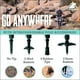 thumbnail image 4 of Bastones de senderismo TrailBuddy, ligeros y plegables, 4 of 9