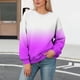 thumbnail image 1 of Xuyuer Women's Valentines Day Tops Casual Crewneck Funny Graphic Long Sleeve Shirts Cute Loose Fit Lightweight Dressy Sweatshirt, 1 of 5
