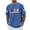 Blue, variant on 4th of July Polo Shirts for Men Patriotic Graphic T Shirt Print Casual Short Sleeve Tee For Independence Day Anniversary Celebration Comfortable Apparel