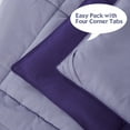 thumbnail image 3 of 3 Pcs Super Soft Reversible Comforter King Bed Set Down Alternative King Size Bedding Set with 2 Shams, 3 of 8