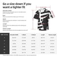 thumbnail image 5 of Bingfone Men's Short Sleeve Button Down Shirts Hawaiian Memorial Day1 Printed Beach Shirt, 5 of 7