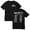 Black, variant on Hudson Westbrook Take Your Time Tour Cotton Tee Women Men Crewneck Short Sleeve Fashion T-shirt