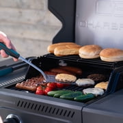 Charbroil Performance Series™ FlavorMax™ 2 Burner Gas Grill Cabinet with Foldable Side Shelves, Stainless Steel