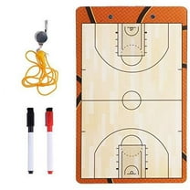 Basketball Coaches Dry Erase Clipboard – Double Sided Lineup Board Bundled