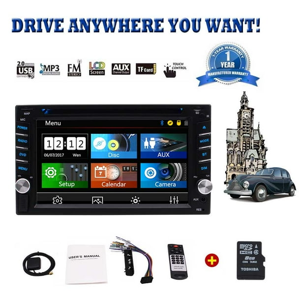 Best Buy Car Stereo - 6.2" Wince Double Din Car Radio Car Audio Head