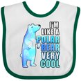 thumbnail image 3 of Inktastic Funny Polar Bear Boys or Girls Baby Bib, 3 of 4