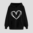 thumbnail image 2 of TaLove womens fall fashion 2025Hoodies For Women Graphic Oversized Sweatshirts For Women Trendy Womens Long Sleeve Loose Fitting Tops Womens Tops Summer Casual, 2 of 3