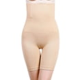 thumbnail image 2 of Fajas moldeadoras para mujer, pantalones cortos con control de abdomen, bragas de cintura alta, moldeador de cuerpo hasta la mitad del muslo, body moldeador para mujer, tallas Xs a 6xl, 2 of 5