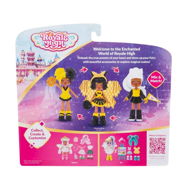 Royale High School Spirit Fashion Cheerleader Action Figure – Exclusive Roblox Code In EBay Message