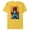 Yellow, variant on Studios Deadpool & Wolverine Claw-Slashed Merc - Short Sleeve Blended T-Shirt for Adults - Customized-Dark Heather