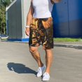 thumbnail image 6 of Sikiie Flower Field Poodle Mens Pajama Shorts, Lightweight Lounge Pant with Pockets Soft Sleep Pj Shorts for MenMedium, 6 of 6