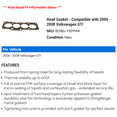thumbnail image 2 of Head Gasket - Compatible with 2006 - 2008 Volkswagen GTI 2007, 2 of 2
