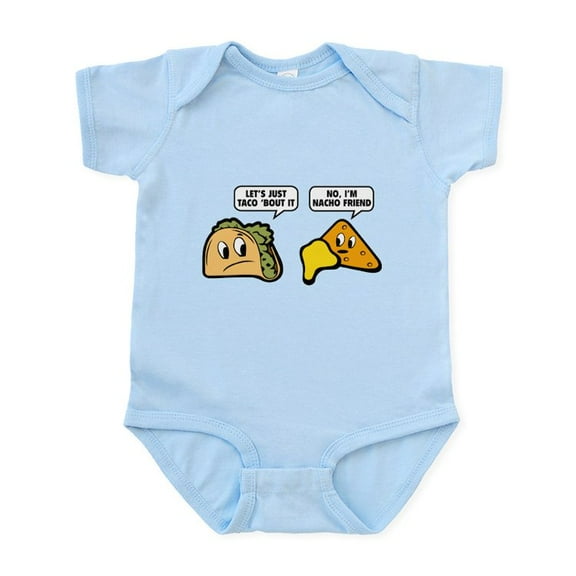 CafePress - Let's Just Taco 'Bout It Infant Bodysuit - Baby Light Bodysuit, Size Newborn - 24 Months