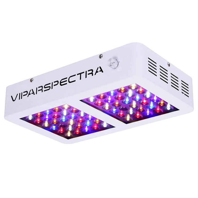 VIPARSPECTRA Dimmable Reflector DS300 300W LED Grow Light 12-Band Full Spectrum for Indoor Plants Veg and Flower, Have Daisy Chain Function - Walmart.com