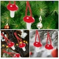 thumbnail image 3 of Mobutofu 10 Pcs Petits Ornements de Champignon Kit d'Artisanat en Laine Feutre Accessoires Cheveux Rouges Bricolage, 3 of 8