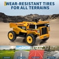 thumbnail image 4 of 12V Ride-On Dump Truck with Remote Control, Electric Dump Bed & Shovel, 4 of 7