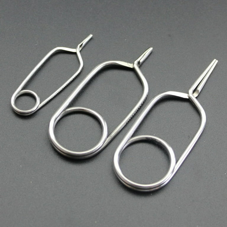 Fly Tying Hackle Pliers Stainless Steel Fly Tying Tools