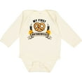 thumbnail image 3 of Inktastic My First Oktoberfest with Pretzel and Banner Boys or Girls Long Sleeve Baby Bodysuit, 3 of 5