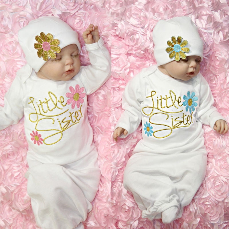 3 month Pink Blue 100% Cotton Premia Baby 4pk Hats Baby Girl Baby Boy Newborn 
