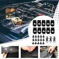 thumbnail image 5 of Engine Under Cover Splash Shield Guard Body Bolts Bumper Liner Push Retainer Fastener Rivet Clips Extruded U-Nuts for G35 G37 FX35 FX45 EX35, 5 of 8