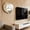 A - One Size, variant on Moon Style Wall Clock High End Hanging Timepiece Living Room Decorative Dial Bedroom Study Timing Gear Dining Room Artistic Ornament Home Interior Layout Accessory ,B - One Size