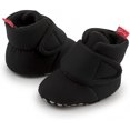 thumbnail image 4 of Newborn Baby Cotton Booties Stay On Slipper Winter Warm Soft Shoes Non-Skid Infant Ankle Boots Crib Shoes, 4 of 6
