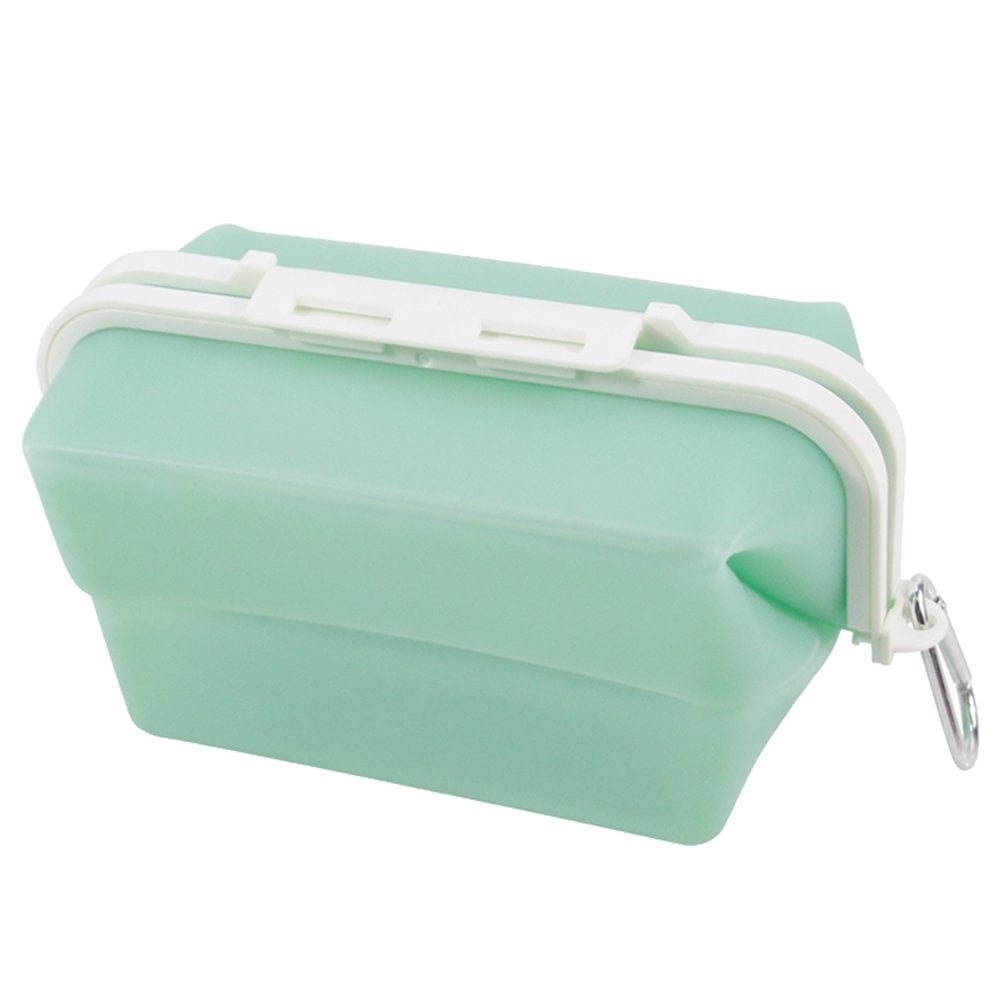 Folding Tupperware Storage Box Silicone 1500Ml Silica Gel Reusable