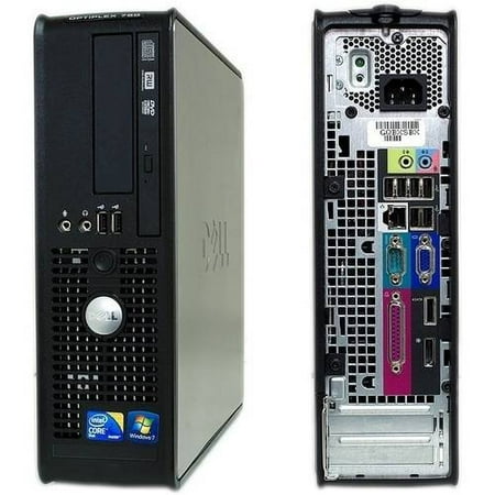 Refurbished Dell Optiplex 780 Small Form Factor Desktop PC with Intel Core 2 Duo Processor, 8GB Memory, 1TB Hard Drive and Windows 10 Pro (Monitor Not