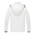 thumbnail image 2 of Wantdo Men's Winter Jacket Waterproof Ski Jacket Fleece Outdoor Winter Coat with Hood White M, 2 of 7
