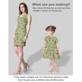 thumbnail image 5 of Soimoi Veggies Printed, Poly Canvas Fabric, Decor Sewing Fabric by The Yard 56 Inch Wide,Decorative Fabric for Curtains Tote Bags, Light Green, 5 of 5