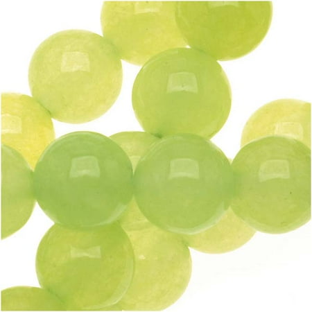 - Olive Green Serpentine Gem Round Beads 6mm - 15 Inch Strand