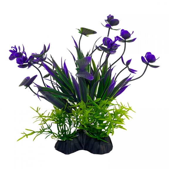 ACDANC Decoration Ornaments Fake Aquatic Plants for Fish Tank Plastic Aquarium Simulation Plants Underwater Decor for Fish Bowl or Terrarium Enhancement