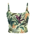 thumbnail image 4 of Dvprdro Womens Printed Cami Tops with Built in Bra Adjustable Spaghetti Straps Back Buckle Closure Summer Casual, 4 of 5