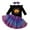 Z17-Black, variant on Gunia Toddler Baby Girl Halloween Outfit Hallowmas Cute Pumpkin Long Sleeve Dress 3 Piece For 0-24 Months Party Holiday Dress Up Girls Outfits,Brown 0-3 Months