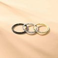 thumbnail image 2 of 2mm 4mm 6mm Tungsten Wedding Bands Ring for Women Men Rose Gold/Silver/Gold/Black Polished Slim Engagement Promise Rings Comfort Fit Size 4-13, 2 of 4