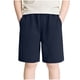 thumbnail image 2 of Pantalones cortos holgados para niños y niñas, deportivos, de cinco cuartos, de color liso, medianos y grandes, para la escuela, de algodón., 2 of 6