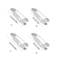 thumbnail image 5 of WINDLAND 50pcs Safety Brooch Pins Bar Pins Secure Back Clasp with Back Bar Fastener For Handcraft Sewing And Jewelry Making Use, 5 of 20