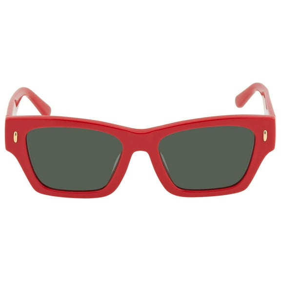 Tory Burch Dark Green Rectangular Ladies Sunglasses TY7169U 18933H 52