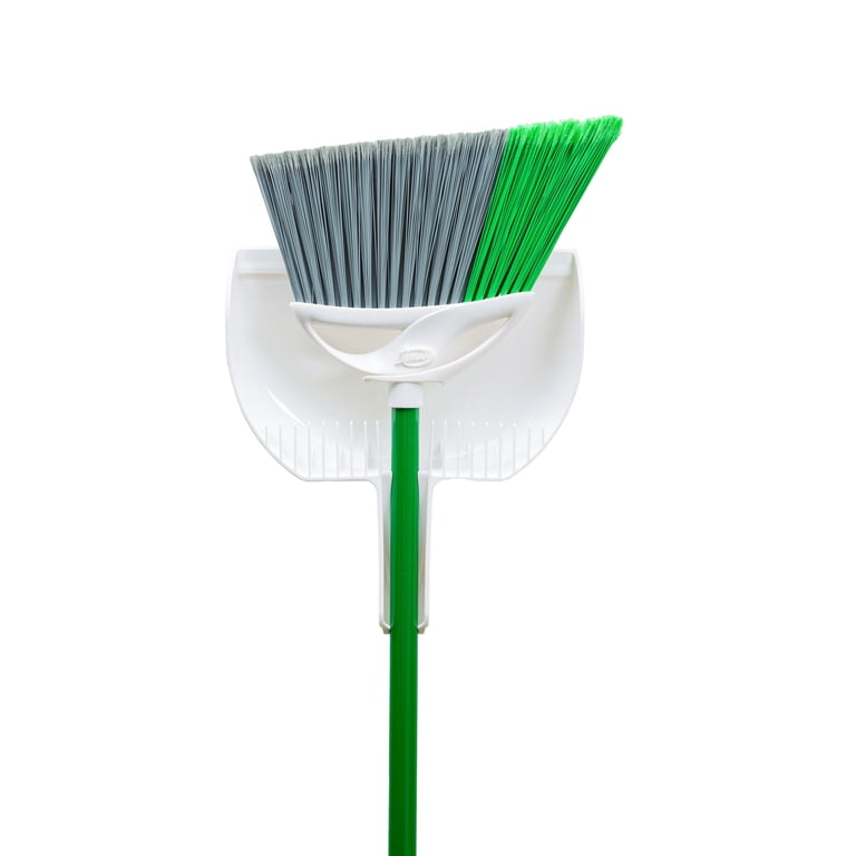 Libman Precision Angle Broom with Upright Dust Pan for House