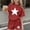 Red, variant on Girls Summer Outfits 2 Piece Clothes Solid Color Short Sleeve Top and Casual Short Sets Activewear Blue 5-6Years