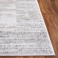 thumbnail image 2 of SAFAVIEH Northport Tashi Border Runner Rug, Ivory/Grey, 2'2" x 8', 2 of 9