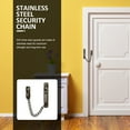 thumbnail image 3 of Shisuyan Childproof Door Chain Latch Lock Punch Free Anti-theft Lock Chain Lock for Inside Door, 3 of 8
