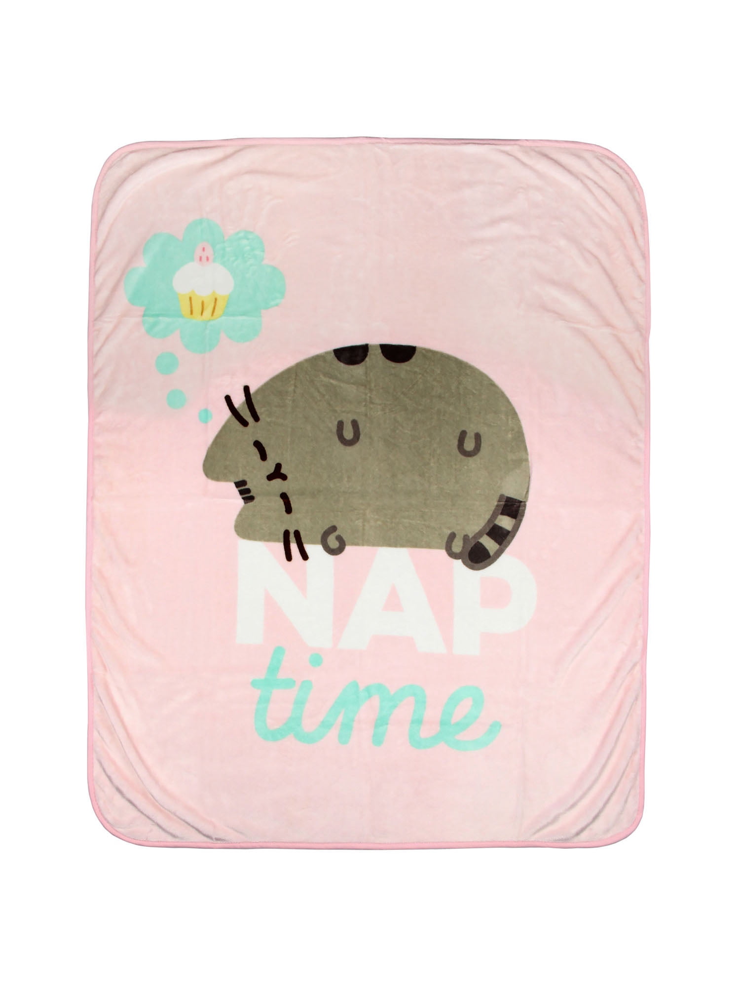 Culture Fly Pusheen The Cat Nap Time 45" x 60" Plush Fleece Throw Blanket