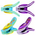 thumbnail image 1 of Zapatillas Autubin Creative con clip para toallas de playa, paquete de 4, 1 of 7